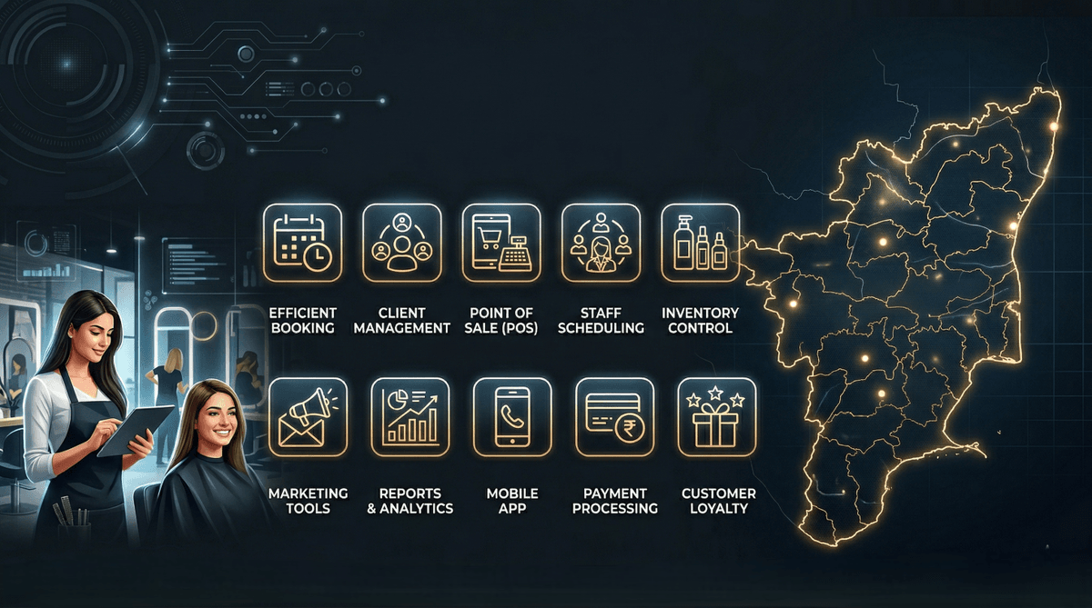 Top 10 Best Salon Software in Tamil Nadu (2026) – Price & Feature Comparison